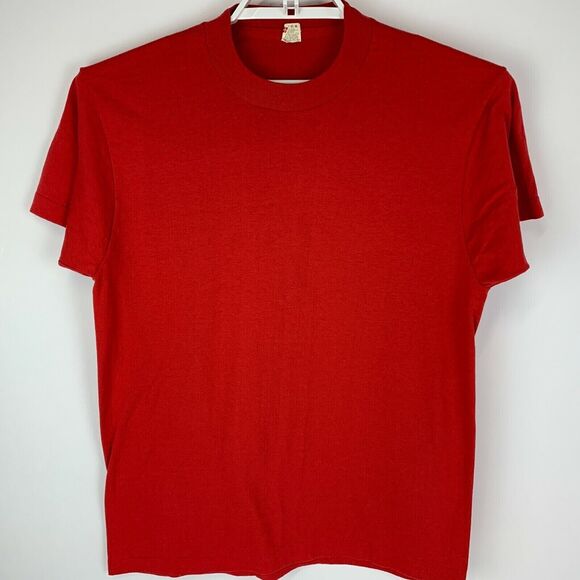 Vintage 90s Stealth Bomber B-2 T Shirt Mens Large Red B2 USAF Air Force USA Made - Picture 2 of 6